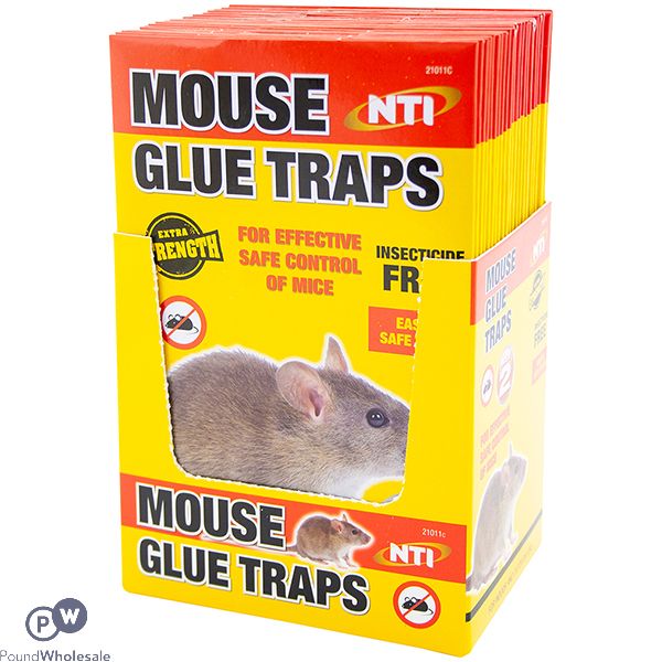 Extra Strength Mouse Glue Traps CDU