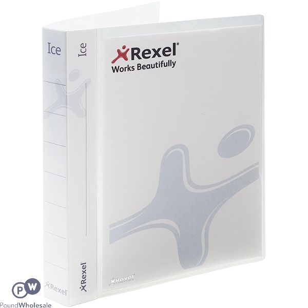 REXEL ICE PRESENTATION RINGBINDER FOLDER A4