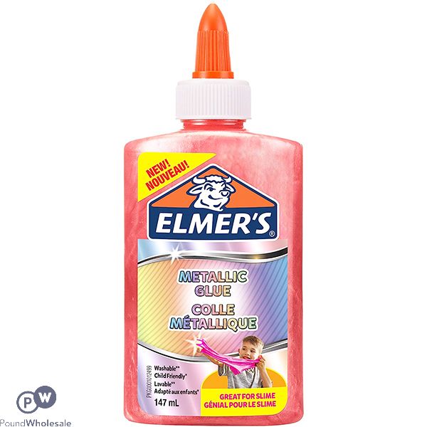 ELMER'S METALLIC LIQUID GLUE PINK 147ML