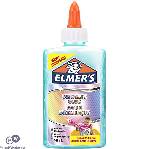 Elmer's Metallic Liquid Glue Teal 147ml