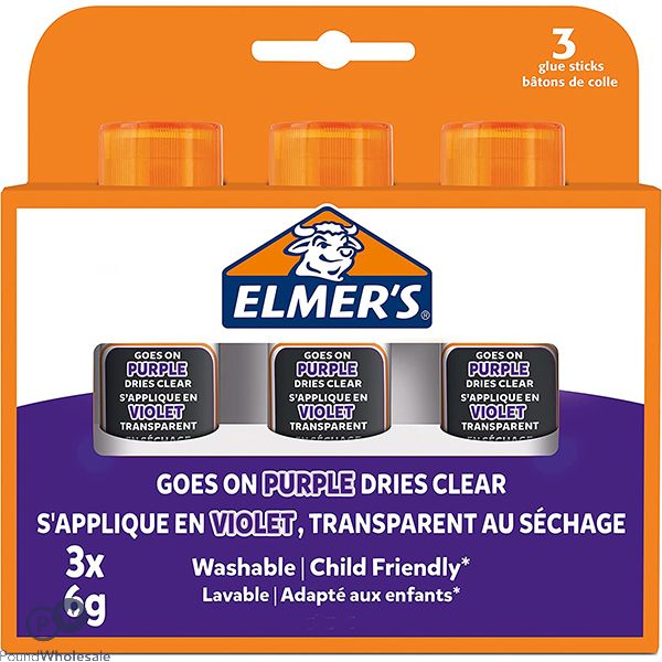 Elmer's Disappearing Purple Glue Stick 6g