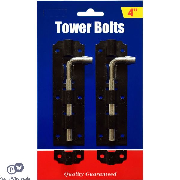 Tower Bolts 2 X 4 Inch
