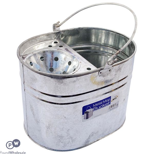 Metal Mop Bucket- 32 X 23 X 23cm