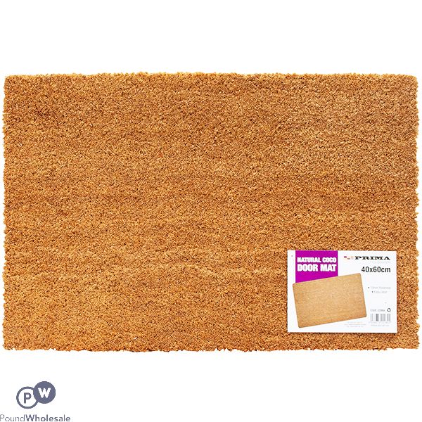 PRIMA NATURAL COCO DOOR MAT 40 X 60CM