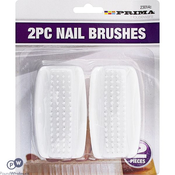 PRIMA NAIL BRUSHES 2PC