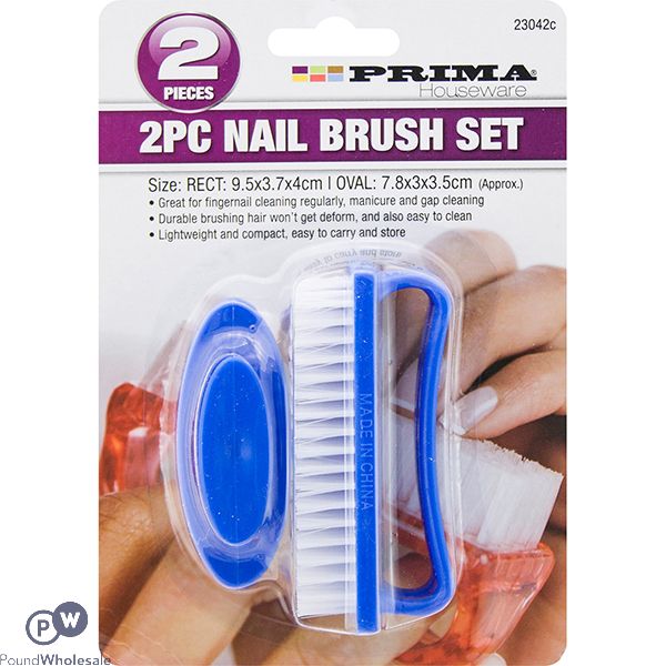 Prima Nail Brush Set 2pc