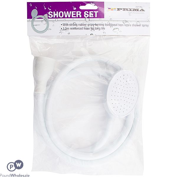 Prima Pvc Shower Hose Pipe Set 1.5m