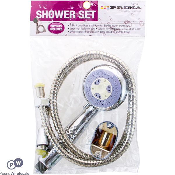 Prima 3-function Shower Set 1.2m