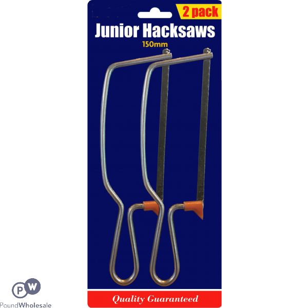Junior Hacksaw Frame 150mm 2 Pack