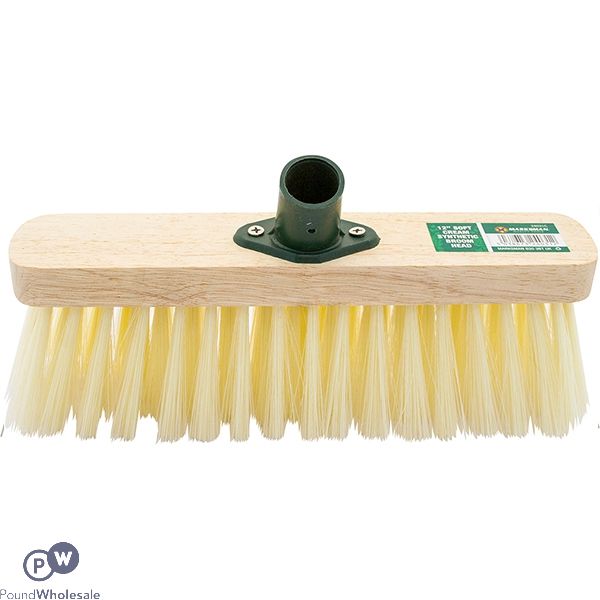 Marksman Soft Cream Synthetic Broom Head 12"