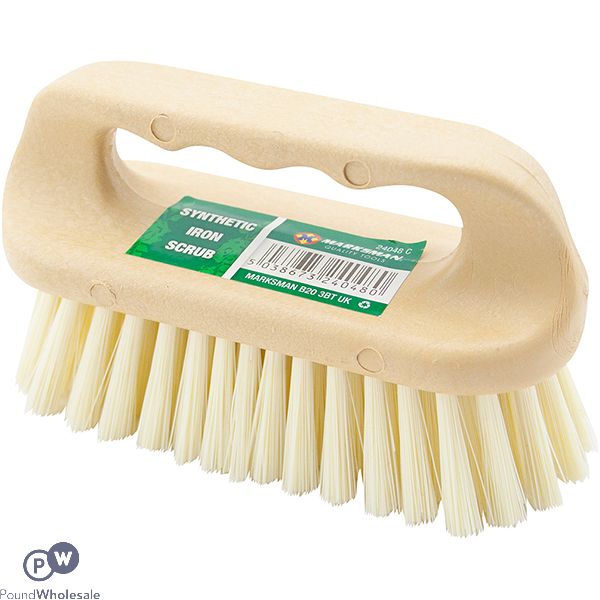 Marksman Synthetic Iron Scrub Brush