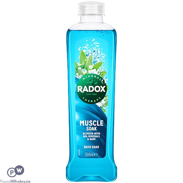 Radox Mineral Therapy Sea Minerals & Sage Muscle Bath Soak 500ml