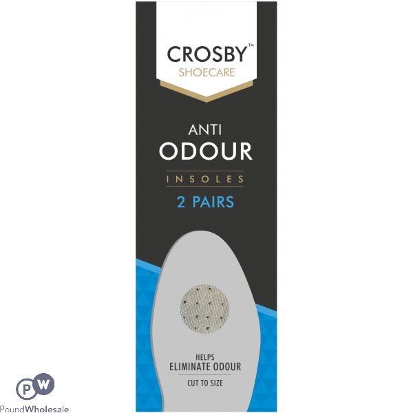 Crosby Anti Odour Padded Insoles 2 Pairs