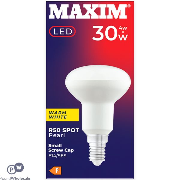 Maxim R50 Spot Led Light Bulb Warm White