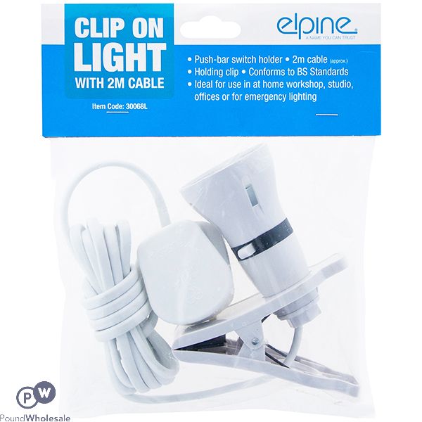 Elpine Clip-on Light With 2m Cable