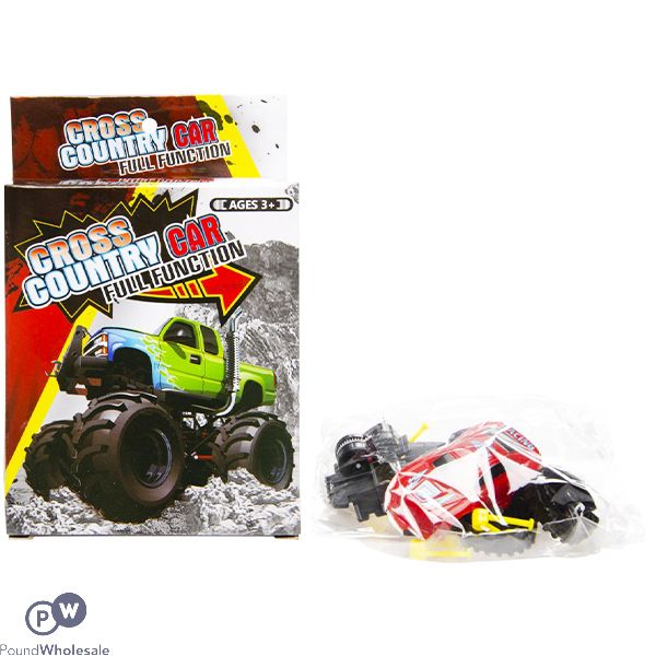 MONSTER TRUCK BUILDING BLOCKS PLAY SET