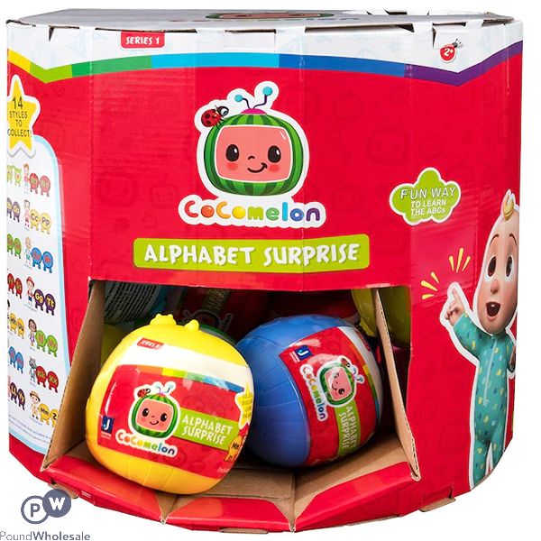 Cocomelon Alphabet Surprise Cdu Assorted