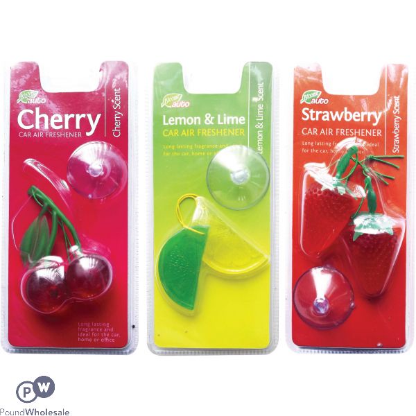 Fragranced Fruit Shaped Car Air Freshener 