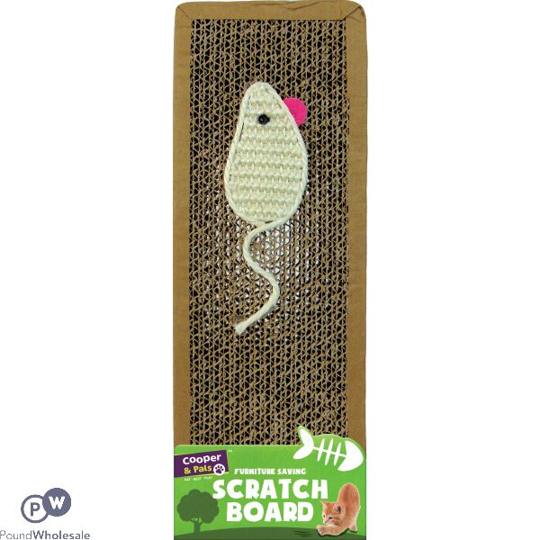 COOPER & PALS CAT SCRATCH BOARD