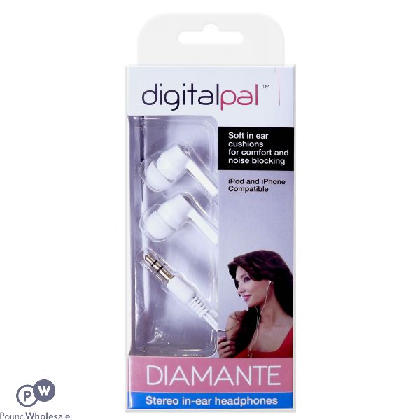 Digital Pal Diamante Stereo In-ear Headphones