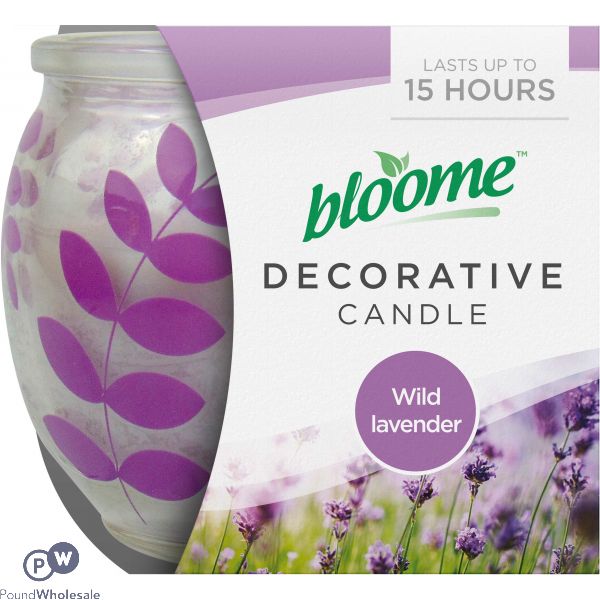 Bloome Decorative Candle Wild Lavender