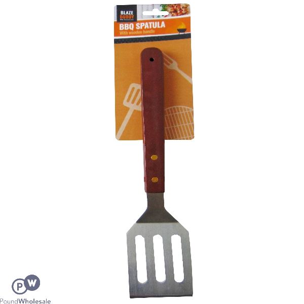 Blaze Buddy Large Bbq Spatula With Wooden Handle