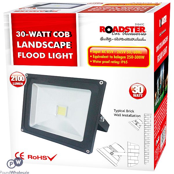 Roadster 30w Cob 2100l Landscape Flood Light