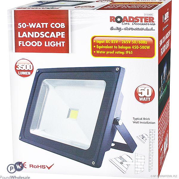 Roadster Cob Led Landscape Floodlight 50w