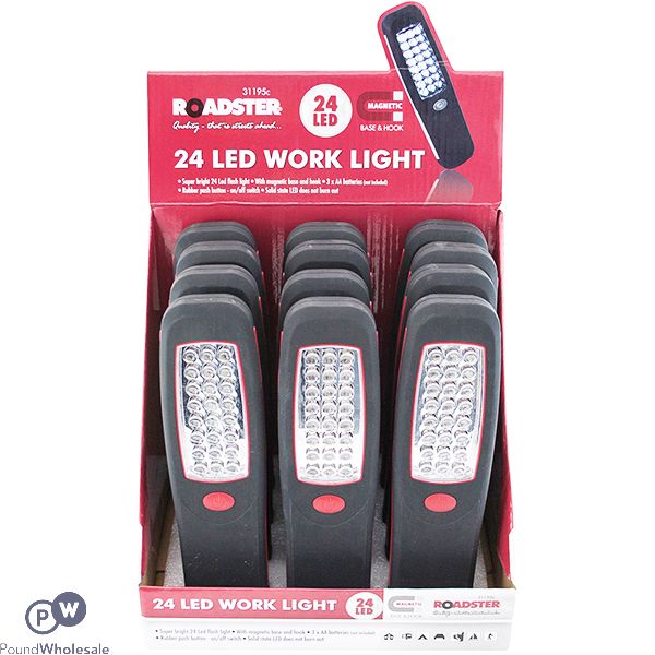 Roadster 24 Led Magnetic Work Light Cdu