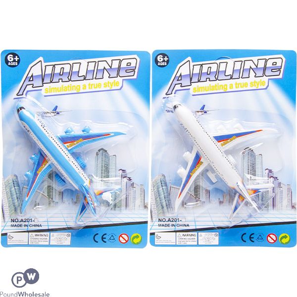 Airline Airplane Toy Assorted Colours