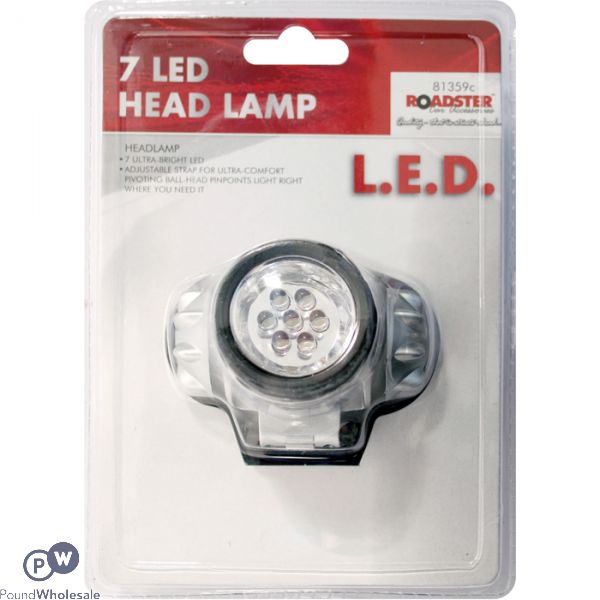 ROADSTER 7 LED HEAD LAMP