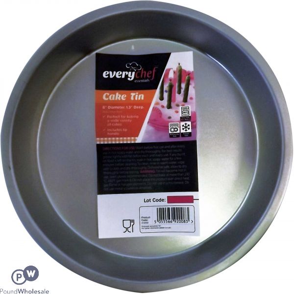 Every Chef Round Cake Tin 8"