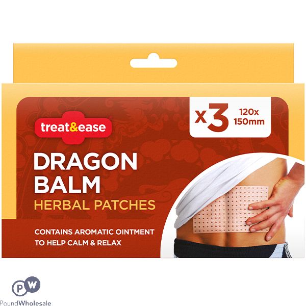 DRAGON BALM PLASTER 3 PACK