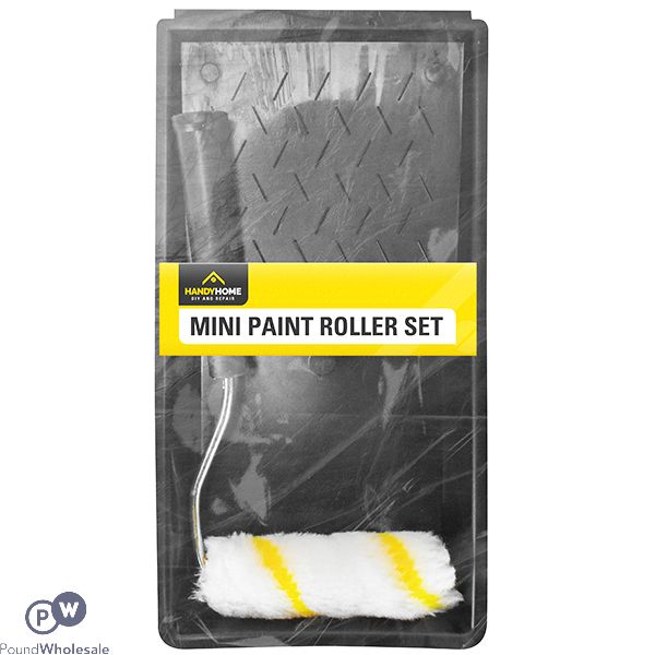 HANDY HOMES MINI PAINT ROLLER SET 3 PACK
