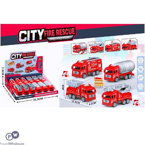 Rescue Fire Trucks Cdu Assorted