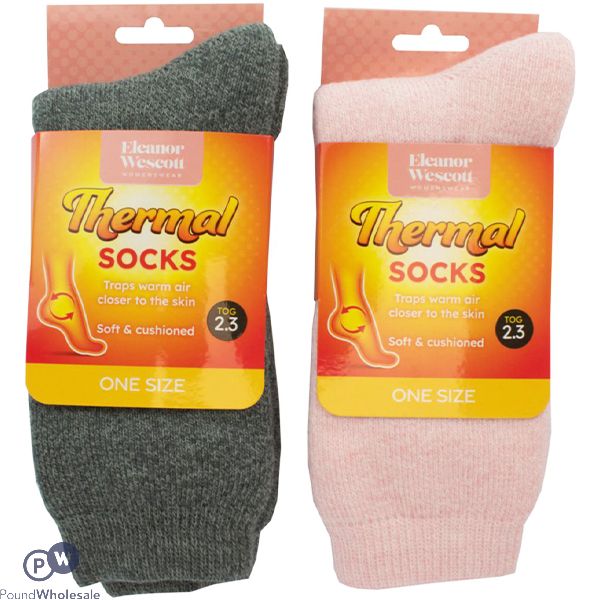 Eleanor Wescott Women's Thermal Socks Assorted Colours