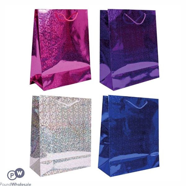 Holographic Gift Bag Medium