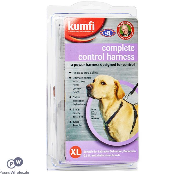 KUMFI COMPLETE CONTROL DOG HARNESS XL