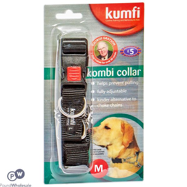 KUMFI KOMBI DOG COLLAR MEDIUM