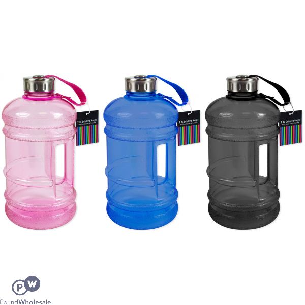 LARGE GYM WATER JUG BOTTLE 2.2 LITRE