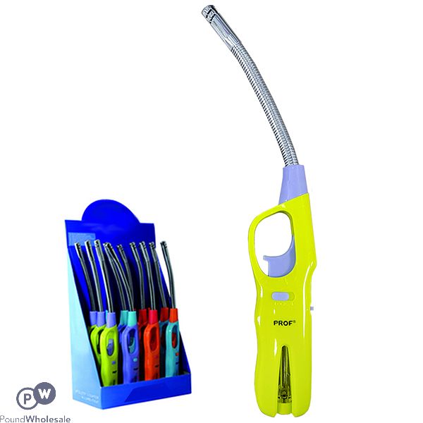 Prof Flexible Utility Lighter Assorted Bi-colours Cdu