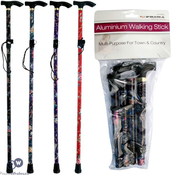 Prima Aluminium Walking Sticks Assorted Designs
