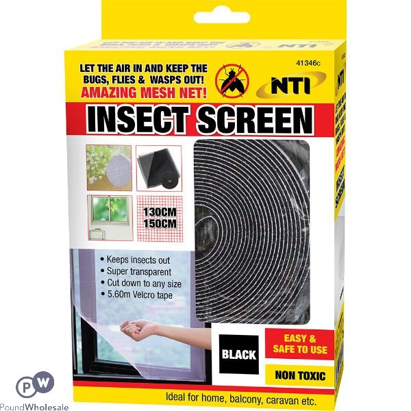 INSECT SCREEN BLACK