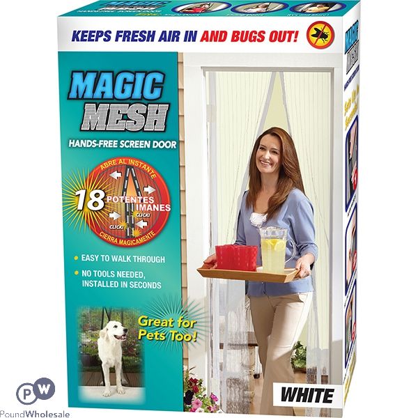 Magic Magnetic Mesh White