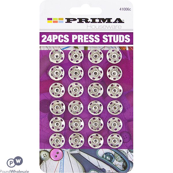 Prima Press Studs Assorted 24pc