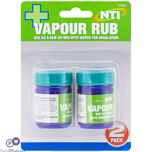 VAPOUR RUB 2 PACK