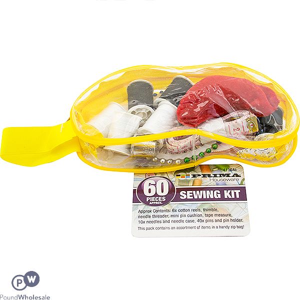 PRIMA SEWING KIT 60PC