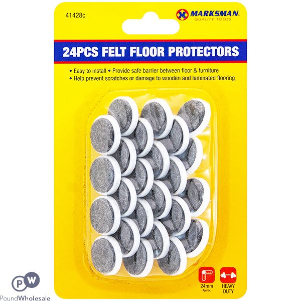 Marksman Felt Floor Protectors 24pc