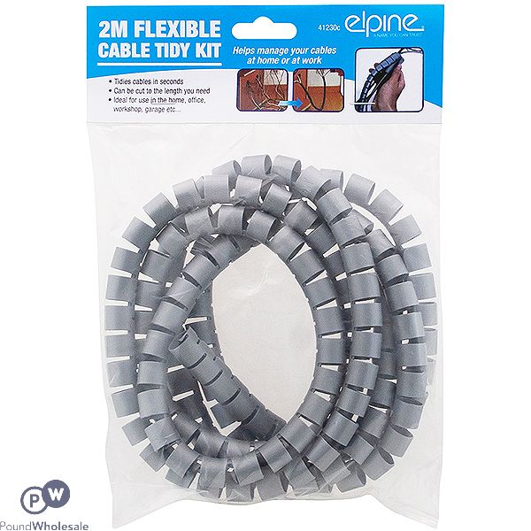 ELPINE FLEXIBLE CABLE TIDY KIT 2M