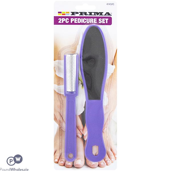 Prima Foot Files Pedicure Set 2pc